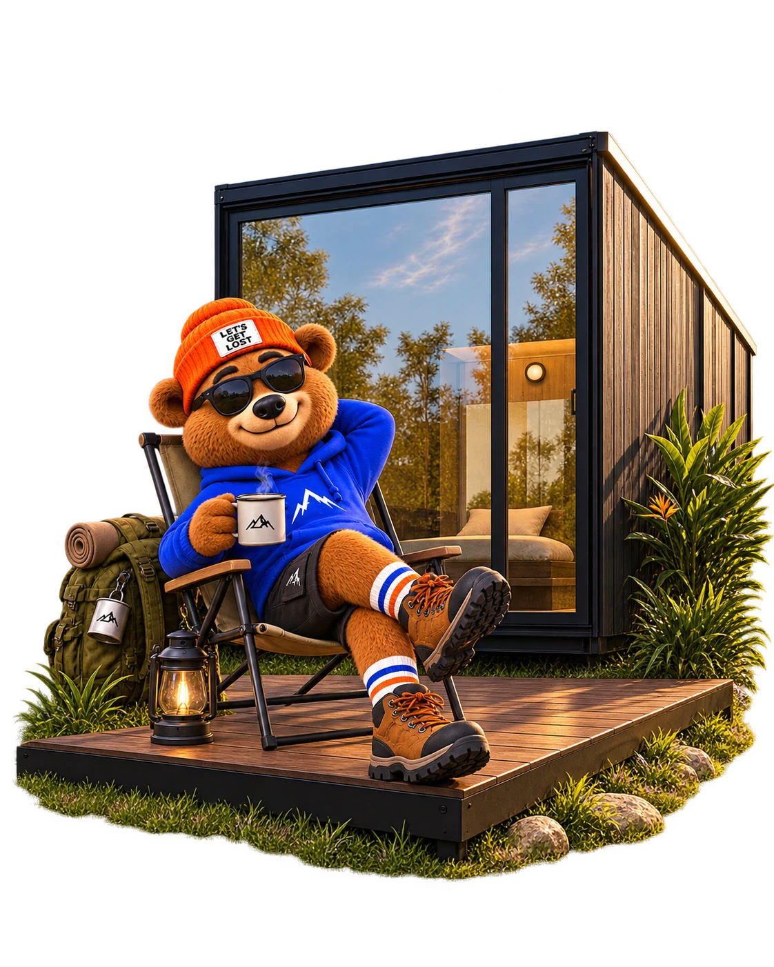 Brumla, maskot Blindtrip